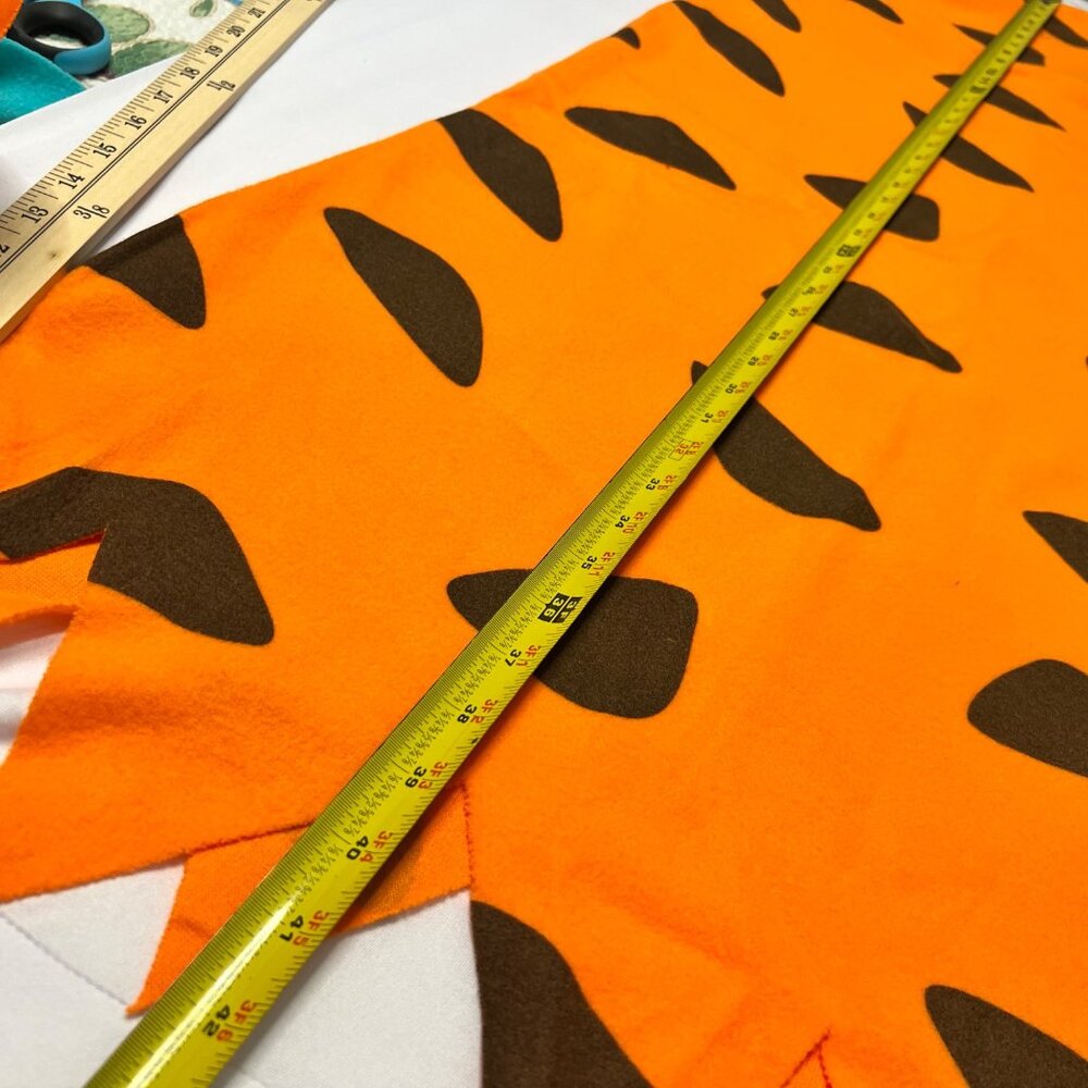 Flintstones Fred Halloween Costume Adult Size X-Large - Picture 5 of 8